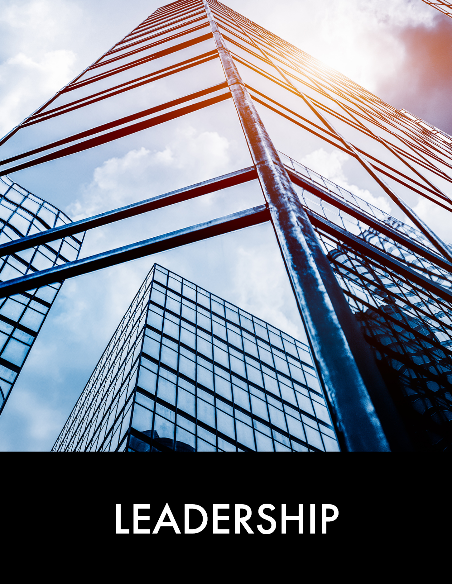 Side of a glass skyscraper